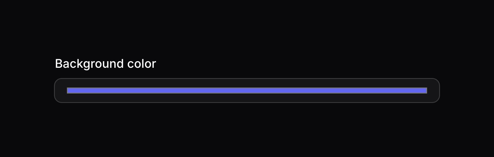 Text input with color type