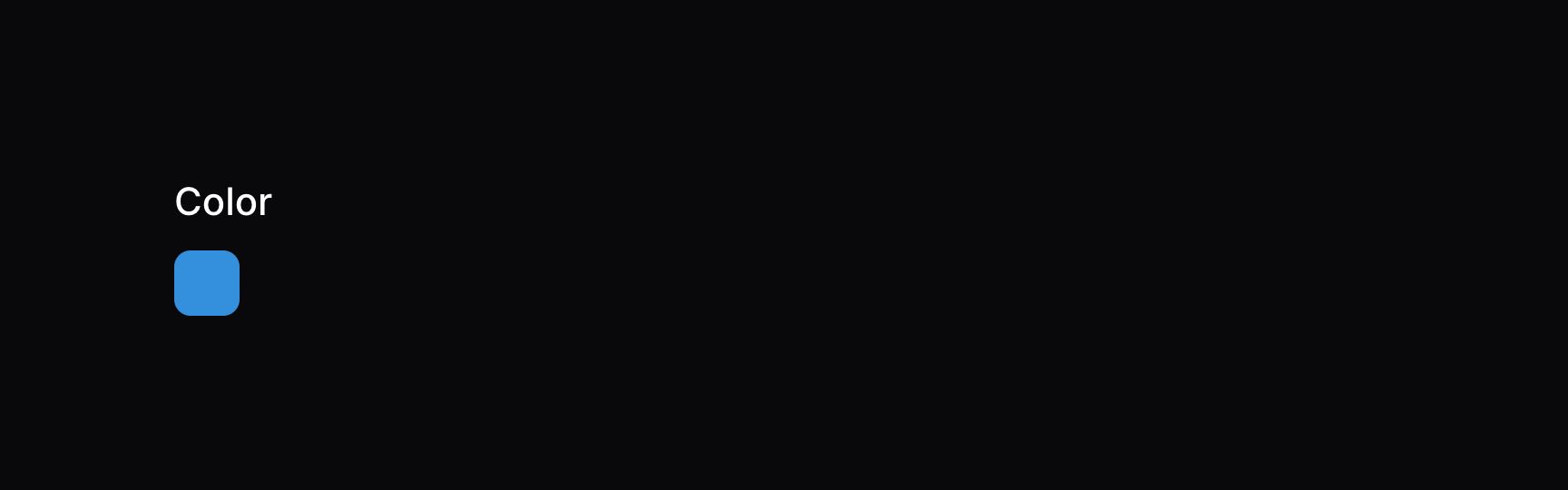 Color entry