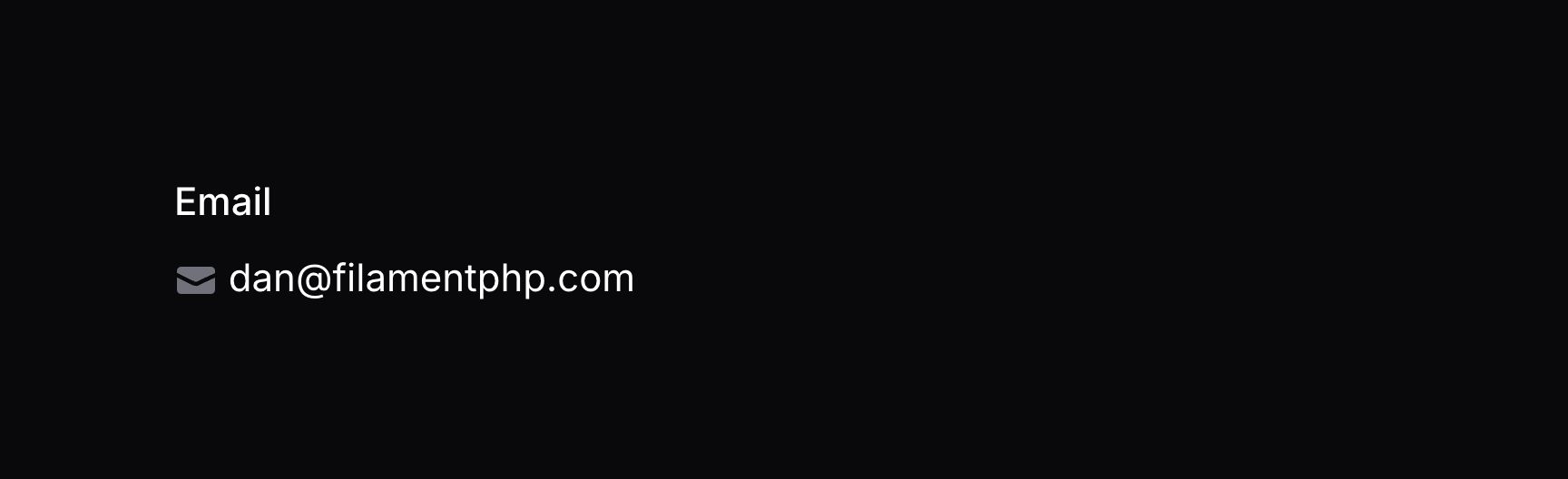 Text entry with icon