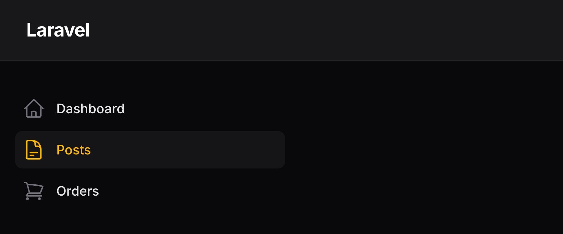 Changed navigation item icon