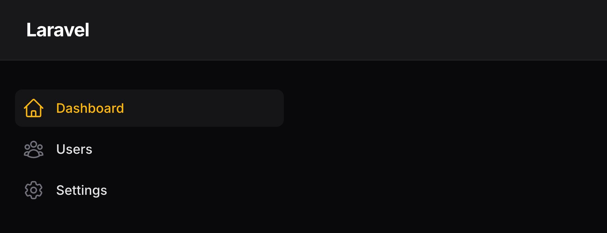 Custom navigation items