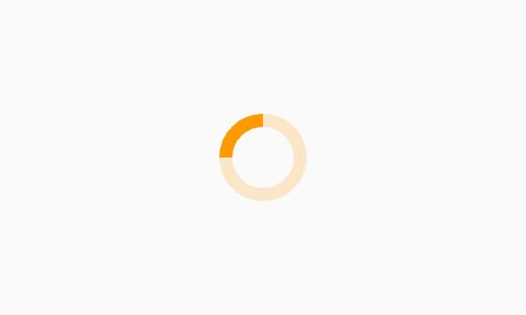 A loading indicator