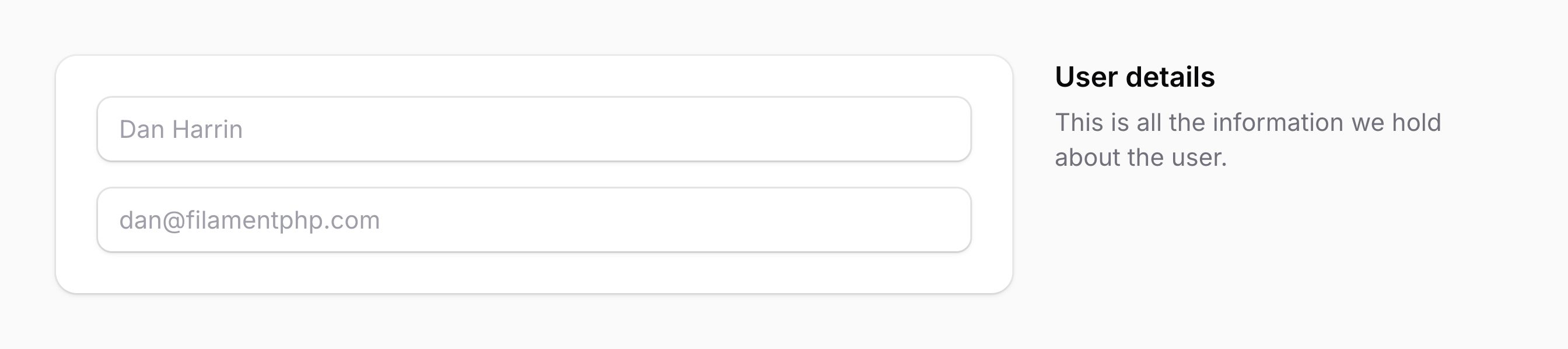 A section with content before the header