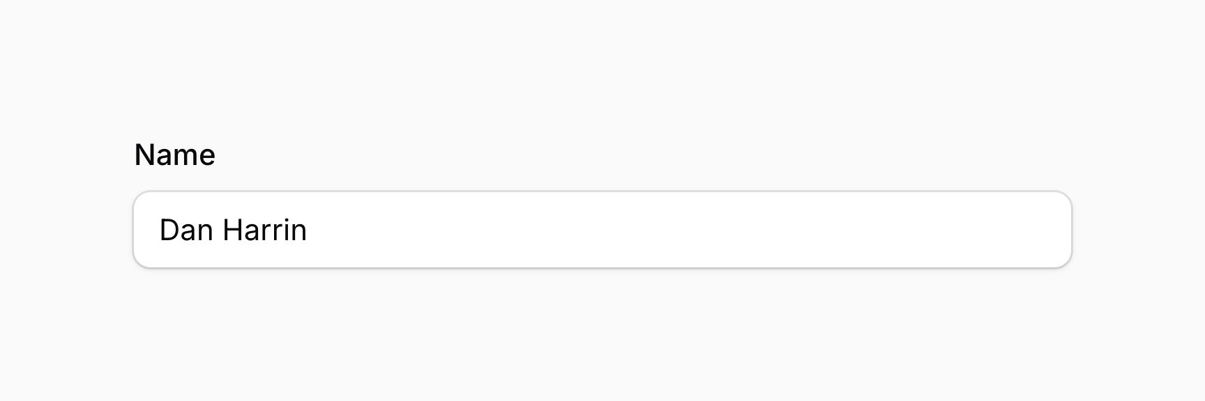 Text input