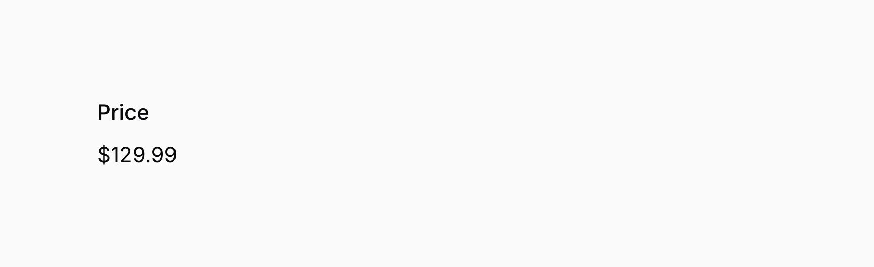 Text entry with money formatting