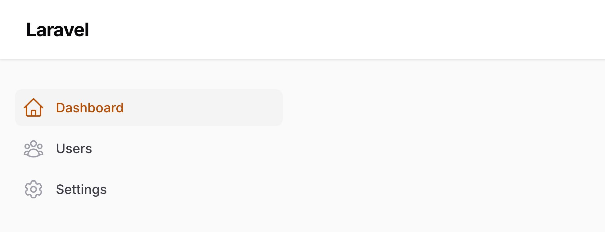 Custom navigation items